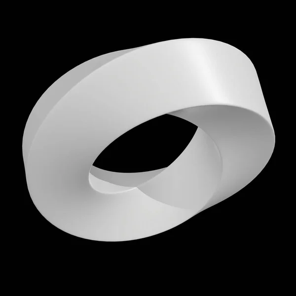 Mobius şerit yüzük kutsal geometri — Stok fotoğraf