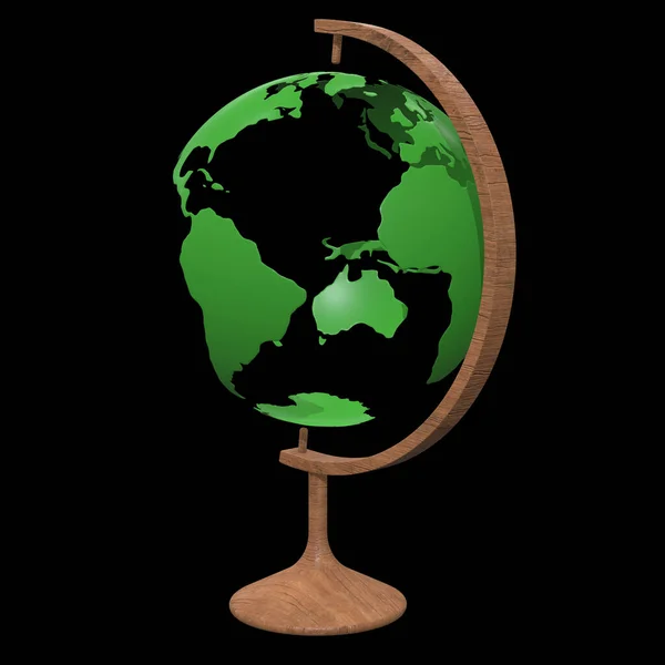 Globus koncept 3D — Stockfoto