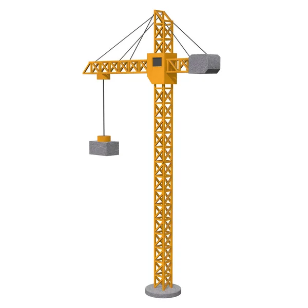 Tower construction building crane — Stock Photo, Image