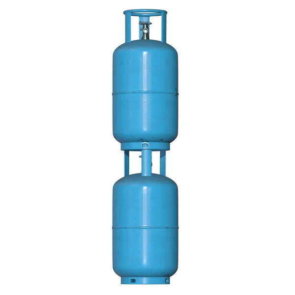 Gas cylinder lpg tank gas-bottle — Stock Photo, Image