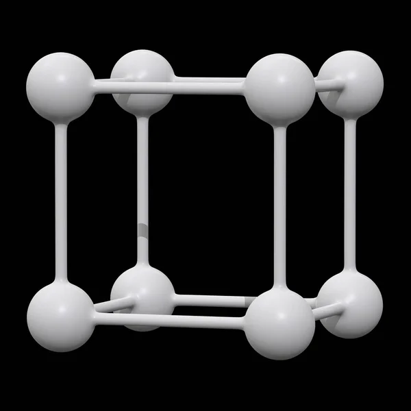 分子グリッド接続構造 — ストック写真