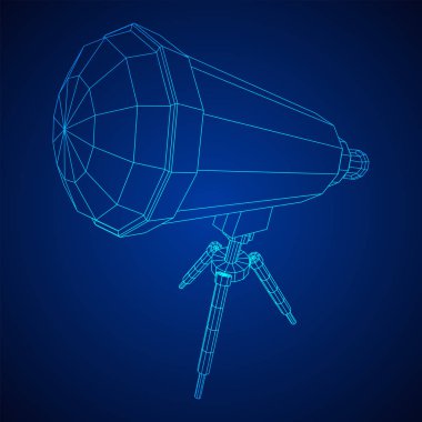 Keşfetmek için astronomik teleskop bilimsel araç