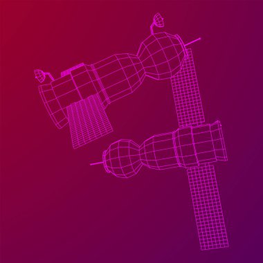 Uzay istasyonu iletişim uydusu