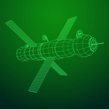 Uzay istasyonu iletişim uydusu