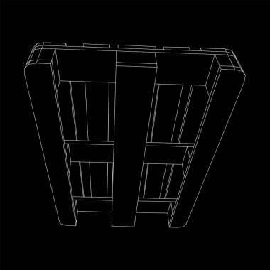 Depo için kargo paleti