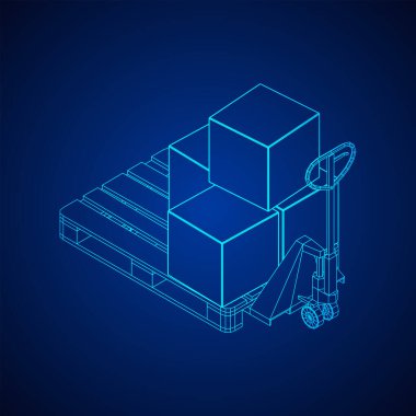 El paleti kaldırma. Elle kaldırma.