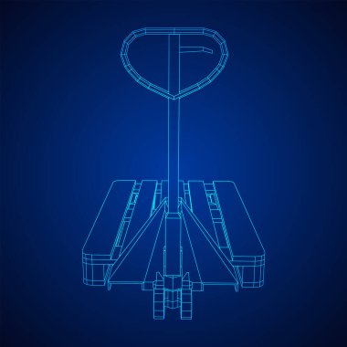 El paleti kaldırma. Elle kaldırma.