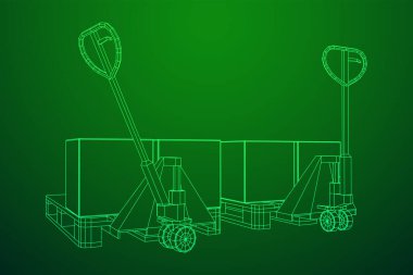 El paleti kaldırma. Elle kaldırma.