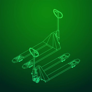 El paleti kaldırma. Elle kaldırma.