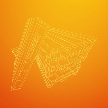 Depo için kargo paleti