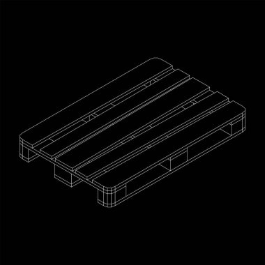 Depo için kargo paleti