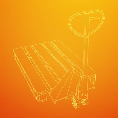 El paleti kaldırma. Elle kaldırma.