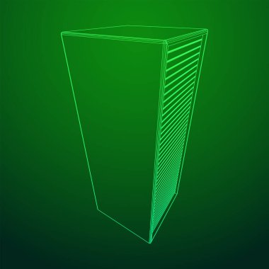 Veri merkezi. Donanım donanımı telekomünikasyon sunucusu.