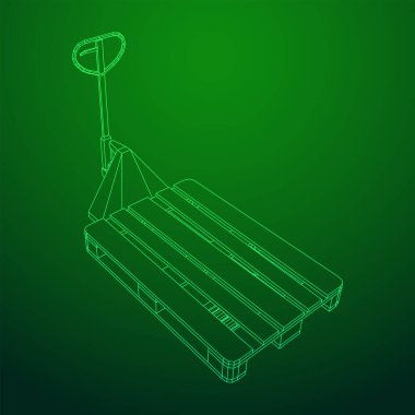 El paleti kaldırma. Elle kaldırma.