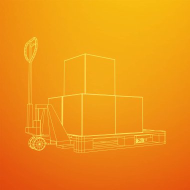 El paleti kaldırma. Elle kaldırma.