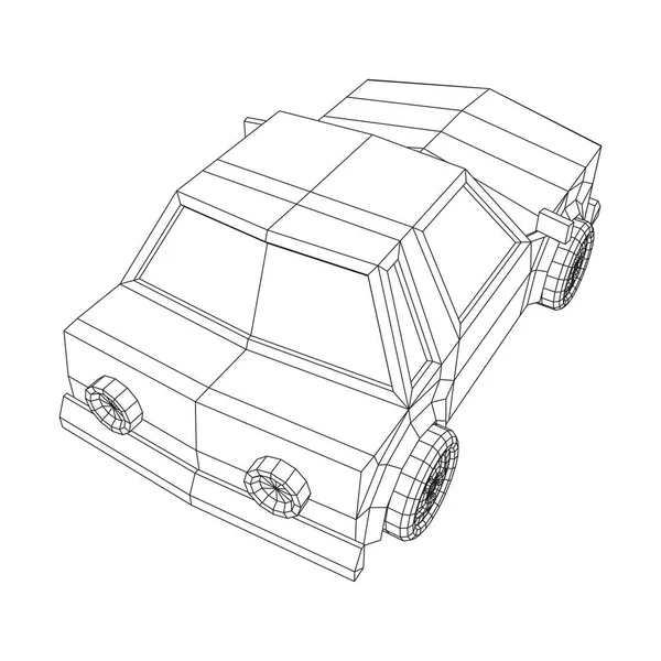 Автомобильный седан — стоковый вектор