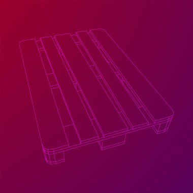 Depo için kargo paleti