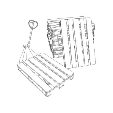 El paleti kaldırma. Elle kaldırma.