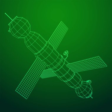 Uzay istasyonu iletişim uydusu