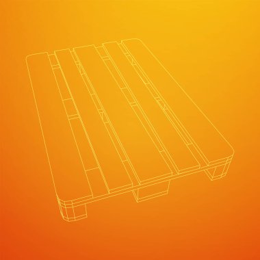 Depo için kargo paleti