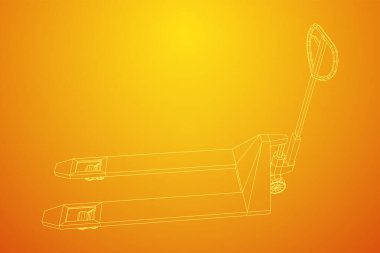 El paleti kaldırma. Elle kaldırma.