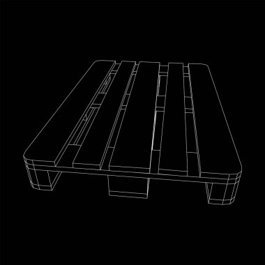 Depo için kargo paleti