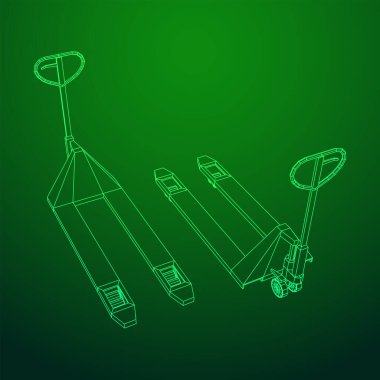 El paleti kaldırma. Elle kaldırma.