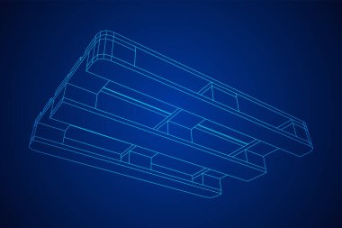 Depo için kargo paleti