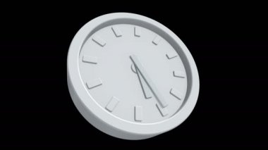 Saat 3D Model Mobilya