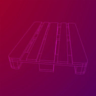 Depo için kargo paleti