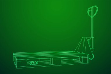 El paleti kaldırma. Elle kaldırma.