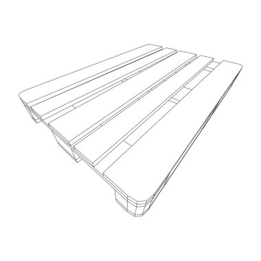 Depo için kargo paleti