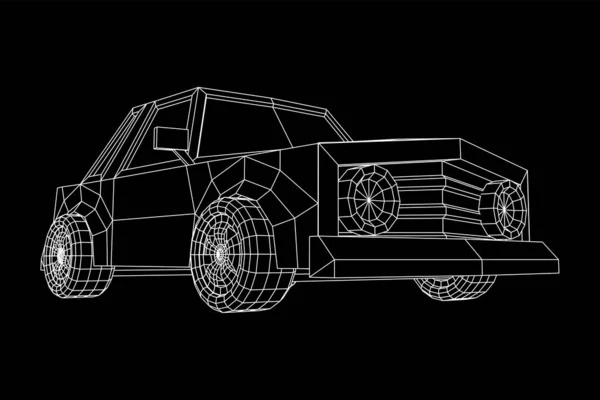 Автомобильный седан — стоковый вектор