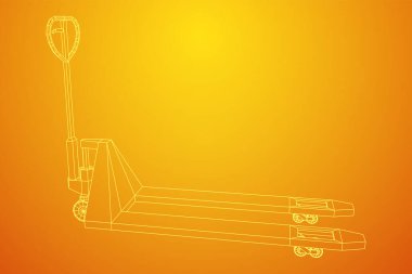 El paleti kaldırma. Elle kaldırma.