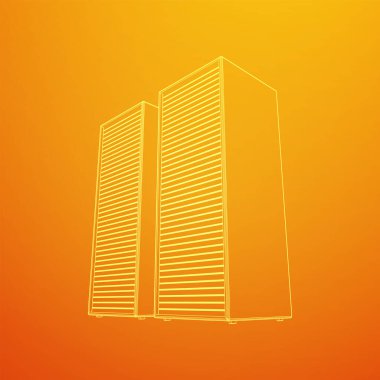 Veri merkezi. Donanım donanımı telekomünikasyon sunucusu.