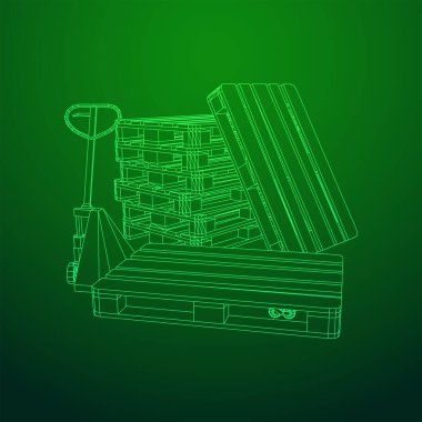 El paleti kaldırma. Elle kaldırma.