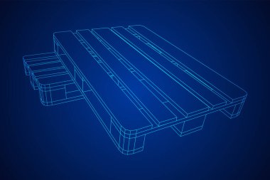 Depo için kargo paleti