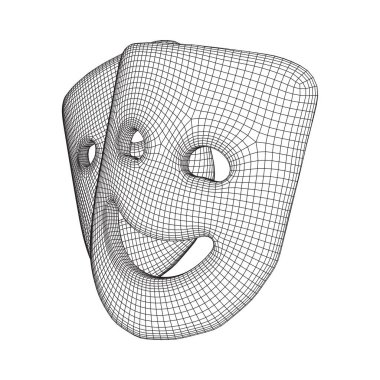 Tiyatro trajediyi ve komedi karakterini maskeliyor