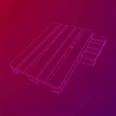 Depo için kargo paleti