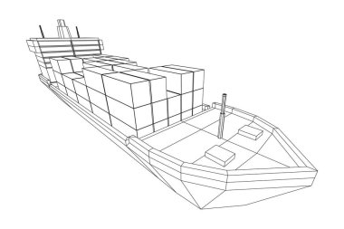 Ağır kuru kargo gemisi.