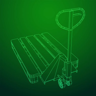 El paleti kaldırma. Elle kaldırma.