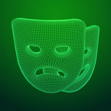 Tiyatro trajediyi ve komedi karakterini maskeliyor