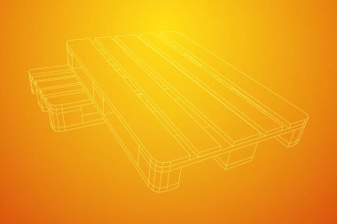 Depo için kargo paleti