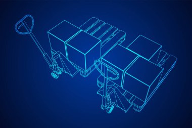 El paleti kaldırma. Elle kaldırma.