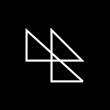 Mimar logo soyut şablonu.