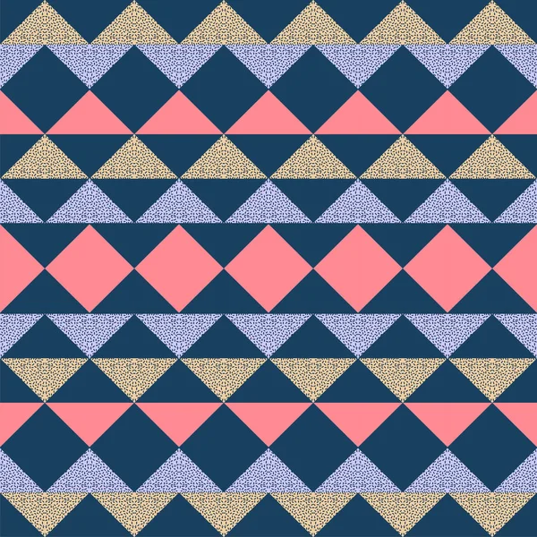 Nahtlose Dreieck Abstrakte Geometrische Muster Hintergrund — Stockvektor