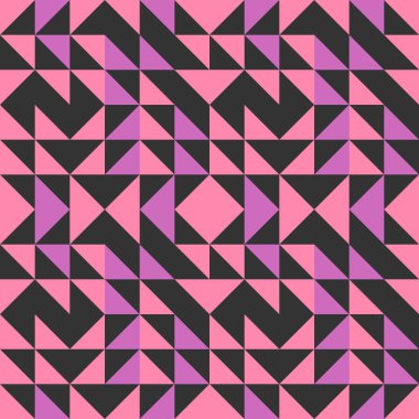 Sorunsuz üçgen desen arka plan ile geometrik doku memphis pastel trendy.