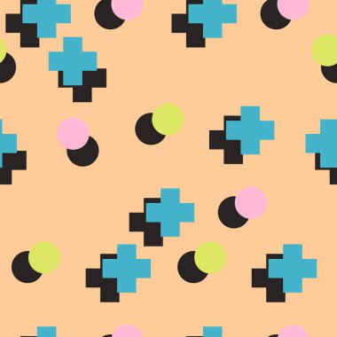 sorunsuz memphis soyut desen basit arka plan