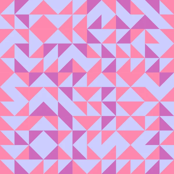 Nahtlose Dreieck Muster Abstrakten Hintergrund Mit Geometrischer Textur Memphis Pastell — Stockvektor