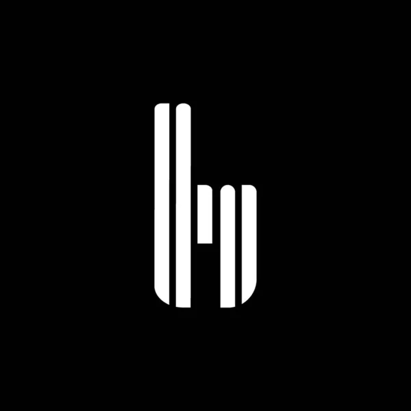 Szablon Logo Szablonu Kreatywnych Kształt Linie — Wektor stockowy